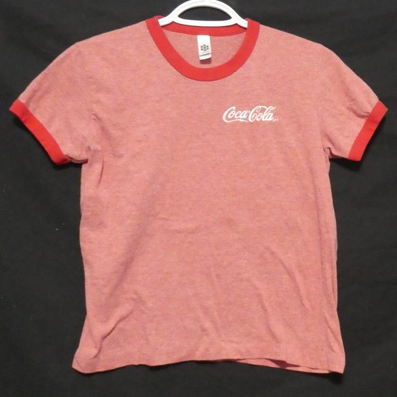 American Apparel Tops - CLASSIC GIRL by AMERICAN APPAREL | large | Embroidered Coca-Cola T-Shirt / Tee